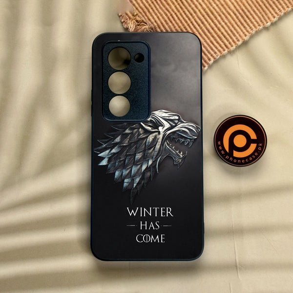 Xiaomi Redmi 15 - Winter Has Come Got - Premium Metal Printed Soft Bumper Shock Proof Case