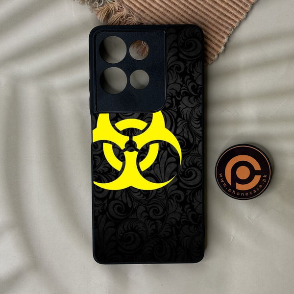 Motorola Moto G75 - Biohazard Design 10 - Premium Metal Printed Soft Bumper Shock Proof Case