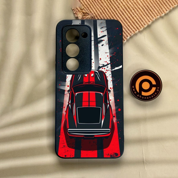 Xiaomi Redmi 15 - Top-Down Track - Premium Metal Printed Soft Bumper Shock Proof Case