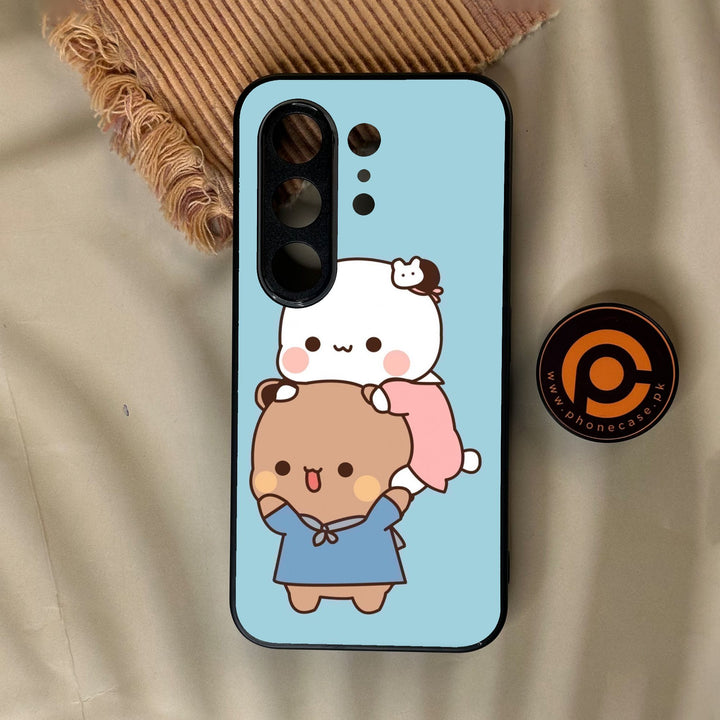 Tecno Camon 50 4G - Cute Bubu Dudu Design 5 - Premium Metal Printed Soft Bumper Shock Proof Case