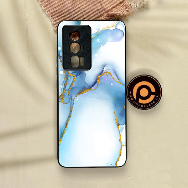 Xiaomi Redmi K60 Pro - Blue 2.0 Design 6 - Premium Metal Printed Soft Bumper Shock Proof Case
