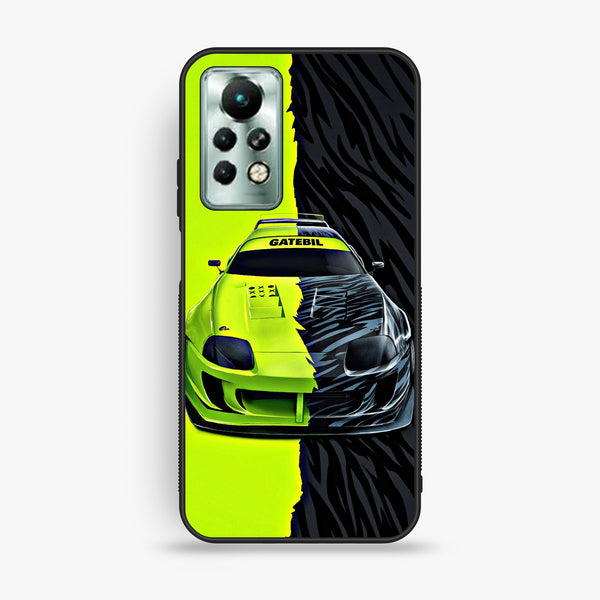 Infinix Note 11 Pro - Racing Series 2.0 Design 3 - Premium Metal Printed Soft Bumper Shock Proof Case