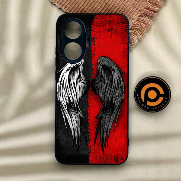 Xiaomi Redmi Turbo 4 Pro - Angel 2.0 Design 10 - Premium Metal Printed Soft Bumper Shock Proof Case