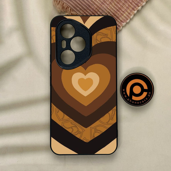 Honor 400 Pro - Heart 2.0 Design 5 - Premium Metal Printed Soft Bumper Shock Proof Case