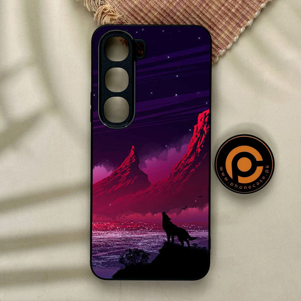 Vivo Y21d - Wolf Design 7 - Premium Metal Printed Soft Bumper Shock Proof Case