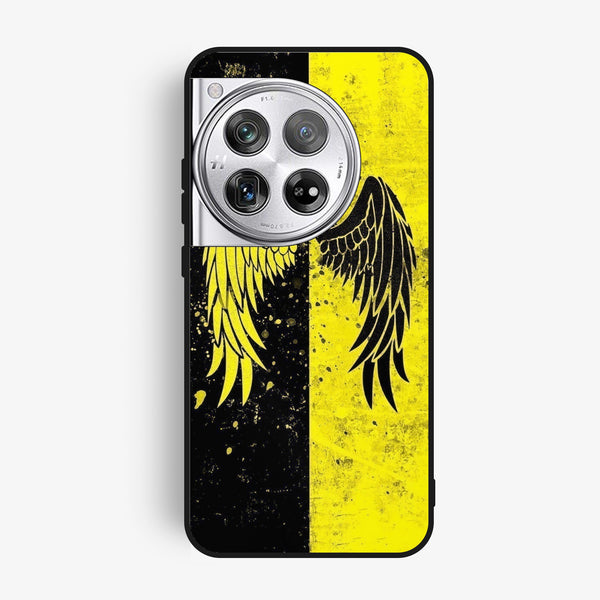 Oneplus 12 - Angel 2.0 Design 1 - Premium Metal Printed Soft Bumper Shock Proof Case