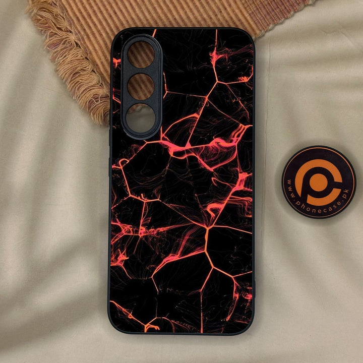 Vivo V70 FE - Black Marble Design 8 - Premium Metal Printed Soft Bumper Shock Proof Case