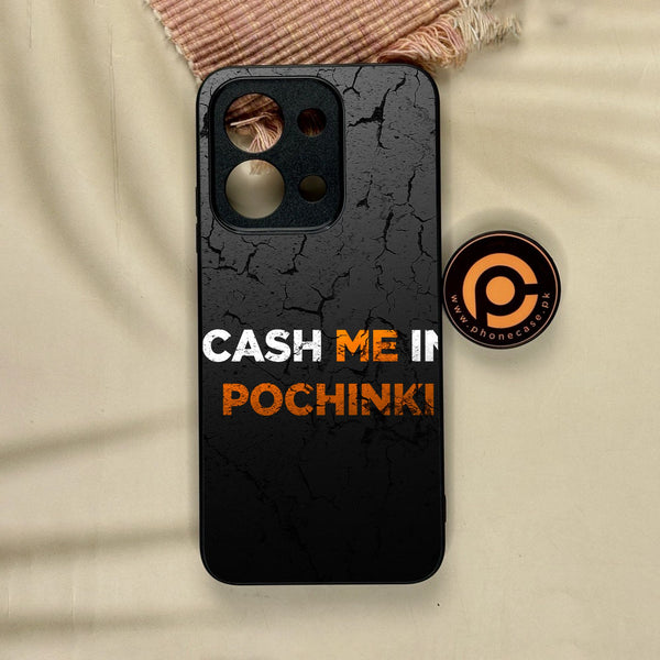 Xiaomi Redmi 15C - Cash Me - Premium Metal Printed Soft Bumper Shock Proof Case