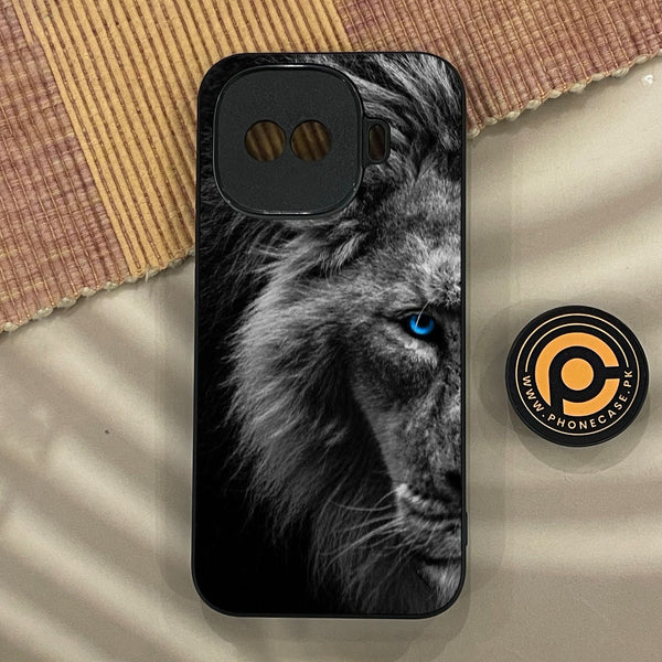 iQoo Z11 Turbo - Tiger Design 8 - Premium Metal Printed Soft Bumper Shock Proof Case