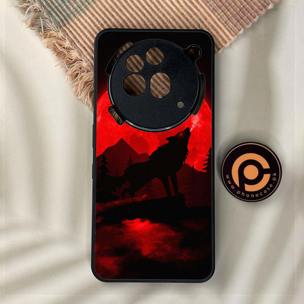 Nothing Phone 3a Pro - Wolf Design 5 - Premium Metal Printed Soft Bumper Shock Proof Case
