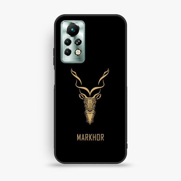 Infinix Note 11 Pro - Markhor Design 3 - Premium Metal Printed Soft Bumper Shock Proof Case