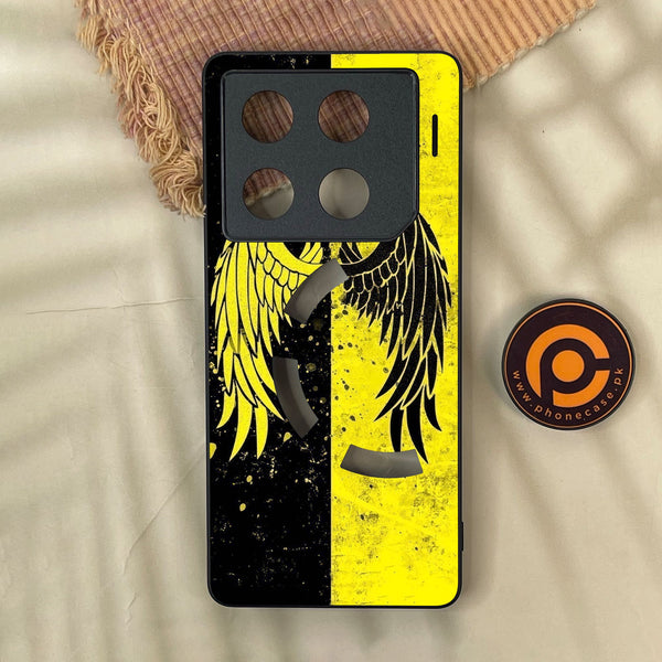 Infinix GT 20 Pro - Angel 2.0 Design 1 - Premium Metal Printed Soft Bumper Shock Proof Case