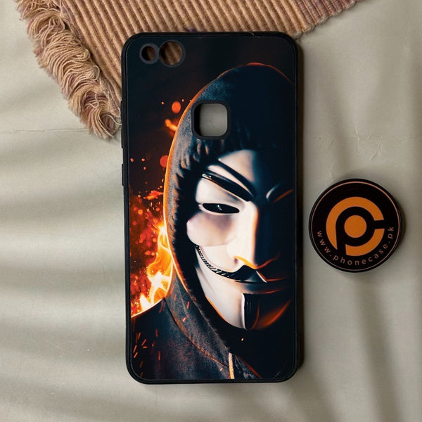 Huawei P10 Lite - Anonymous 2.0 Design 6 - Premium Metal Printed Soft Bumper Shock Proof Case