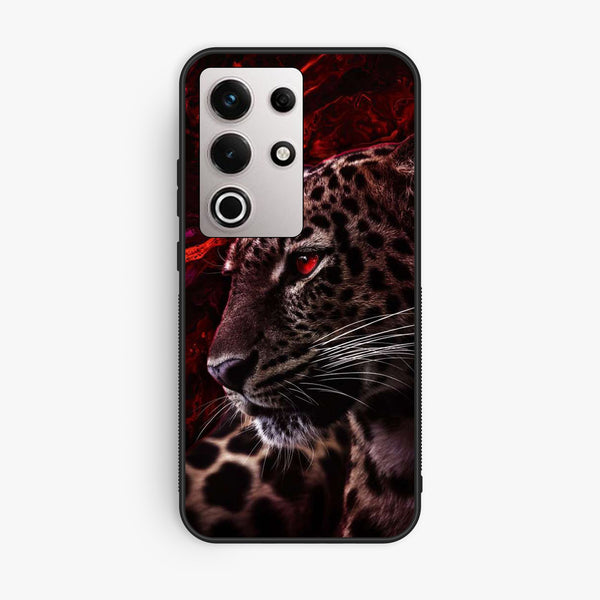 Itel S25 Ultra - Tiger Design 5 - Premium Metal Printed Soft Bumper Shock Proof Case