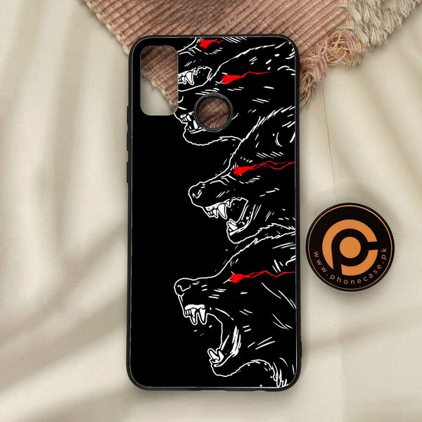 Honor 9X Lite - Black Art Design 7 - Premium Metal Printed Soft Bumper Shock Proof Case