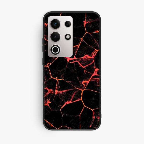Itel S25 Ultra - Black Marble Design 8 - Premium Metal Printed Soft Bumper Shock Proof Case