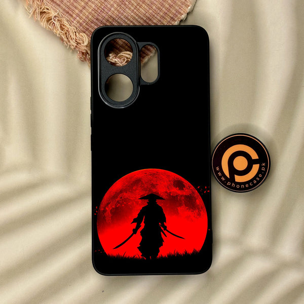 Vivo V60 - Ninja Design 8 - Premium Metal Printed Soft Bumper Shock Proof Case