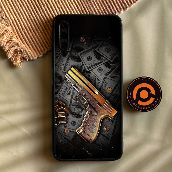 Honor 9X Pro - Dollar Design 7 - Premium Metal Printed Soft Bumper Shock Proof Case