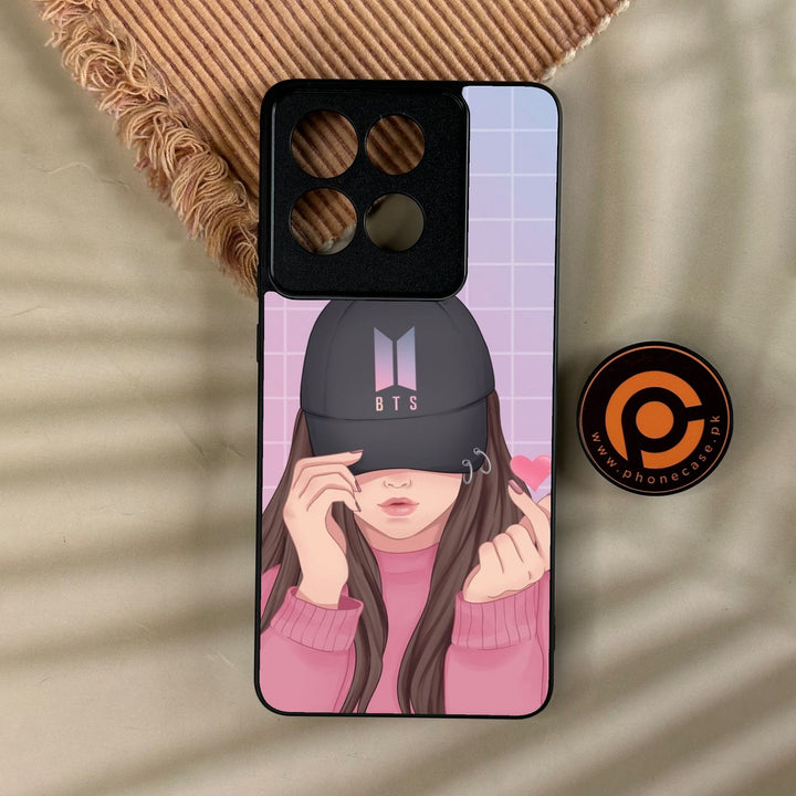 Motorola Moto G86 - Anime Girls Design 3 - Premium Metal Printed Soft Bumper Shock Proof Case