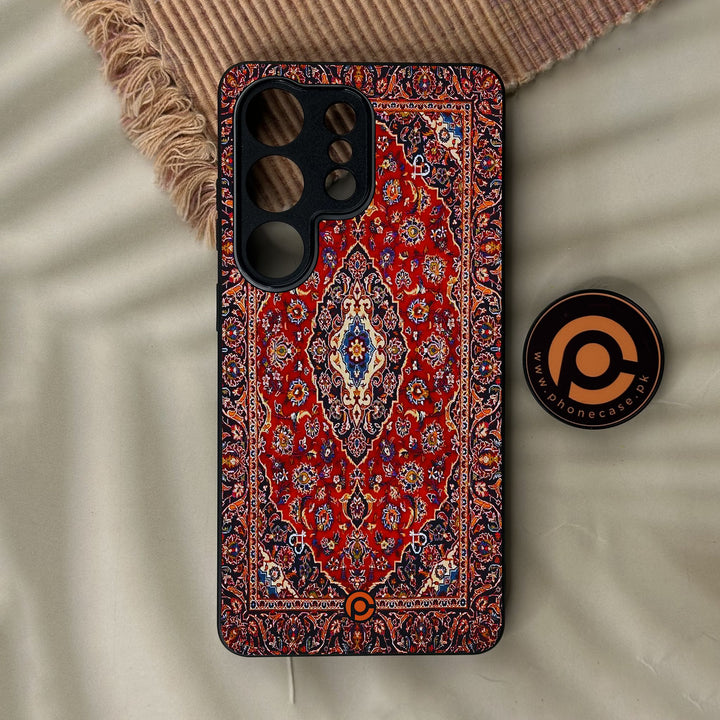 Samsung Galaxy S26 Ultra - Persian Rug Design 2 - Premium Metal Printed Soft Bumper Shock Proof Case