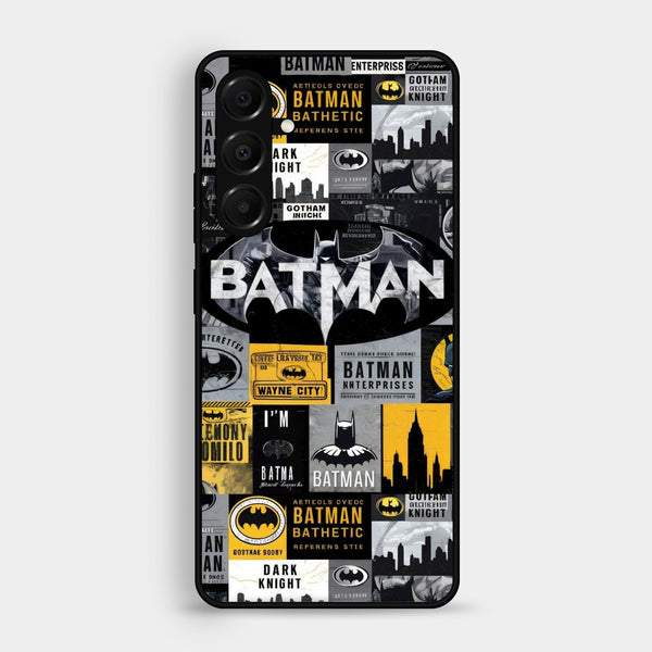Samsung Galaxy S25 The Gotham Collage - Premium Metal Printed Soft Bumper Shock Proof Case