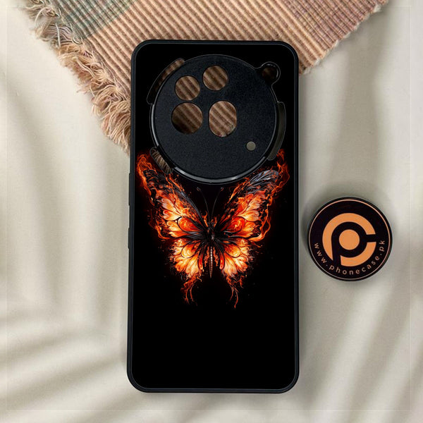 Nothing Phone 3a Pro - Butterflies Design 5 - Premium Metal Printed Soft Bumper Shock Proof Case