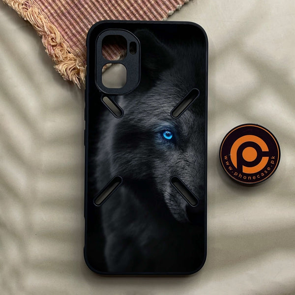 Infinix GT 50 Pro - Wolf Design 9 - Premium Metal Printed Soft Bumper Shock Proof Case