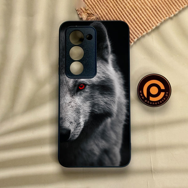 Xiaomi Redmi 15 - Wolf Design 10 - Premium Metal Printed Soft Bumper Shock Proof Case