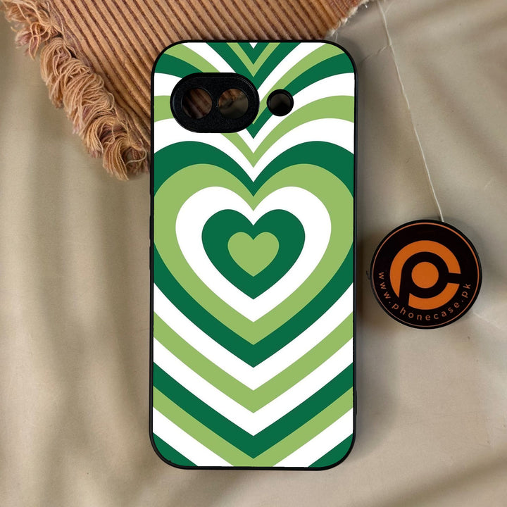 Google Pixel 10A - Heartbeat Design 4 - Premium Metal Printed Soft Bumper Shock Proof Case
