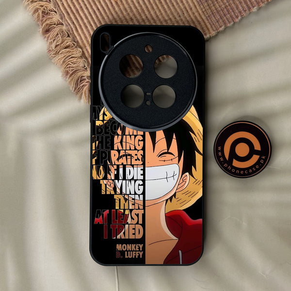 Vivo X300 Pro - Anime - Premium Metal Printed Soft Bumper Shock Proof Case