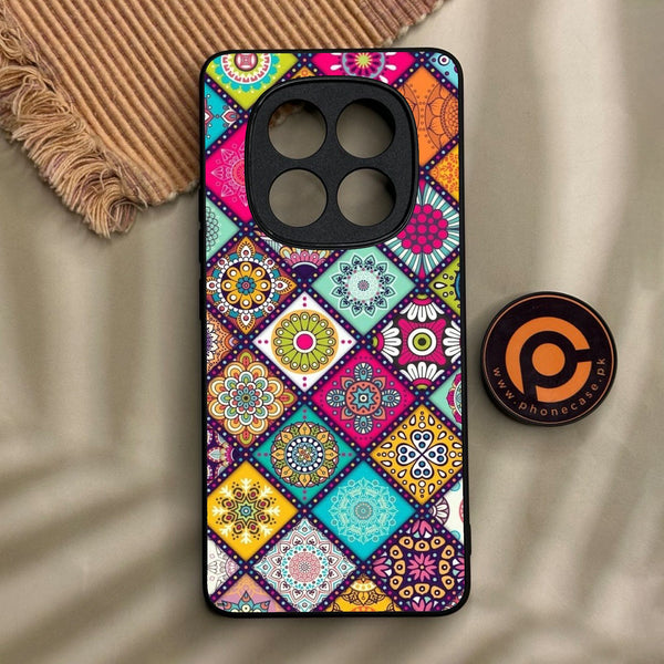Xiaomi Redmi Note 15 Pro - Mandala Art Design - Premium Metal Printed Soft Bumper Shock Proof Case