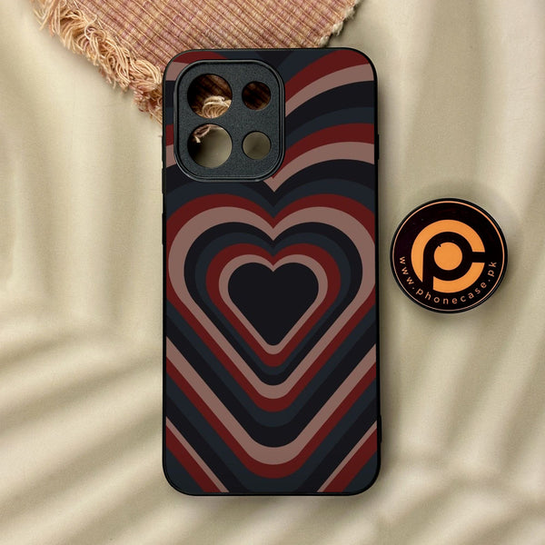 OnePlus 13T - Heart 2.0 Design 4 - Premium Metal Printed Soft Bumper Shock Proof Case