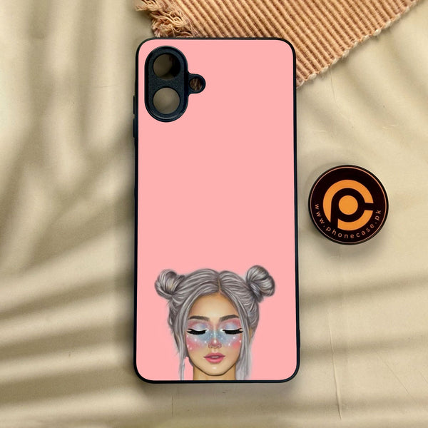 Samsung Galaxy A07 - Anime Girls Design 4 - Premium Metal Printed Soft Bumper Shock Proof Case