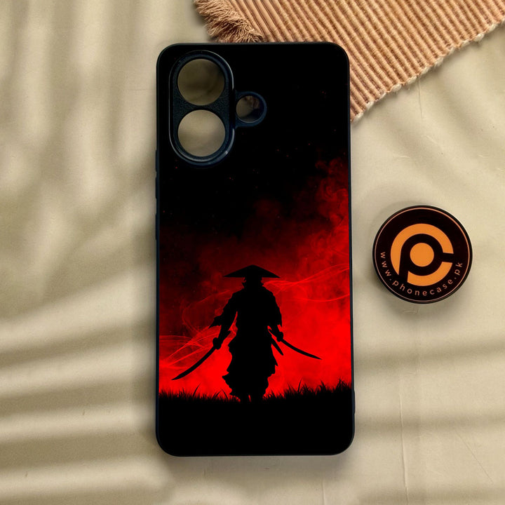 Vivo V60 Lite  - Ninja Design 1 - Premium Metal Printed Soft Bumper Shock Proof Case