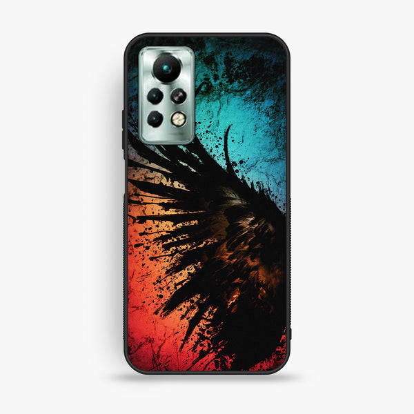 Infinix Note 11 Pro - Angel 2.0 Design 9 - Premium Metal Printed Soft Bumper Shock Proof Case