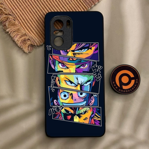 Xiaomi Redmi K40 - Anime 2.0 Design 8 - Premium Metal Printed Soft Bumper Shock Proof Case