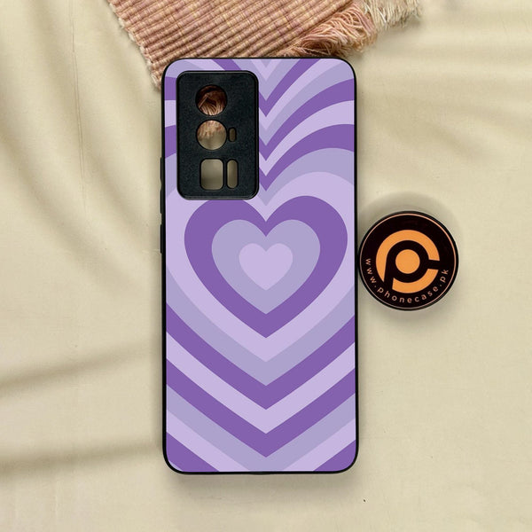 Xiaomi Redmi K60 Pro - Heartbeat Design 8 - Premium Metal Printed Soft Bumper Shock Proof Case