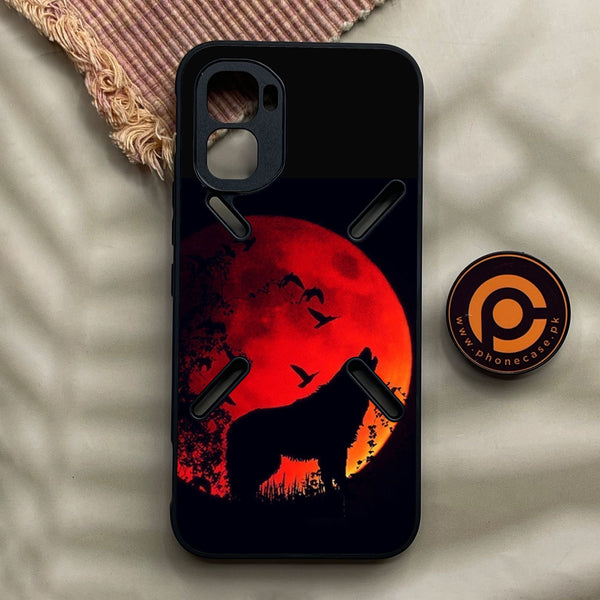 Infinix GT 50 Pro - Wolf Design 1 - Premium Metal Printed Soft Bumper Shock Proof Case