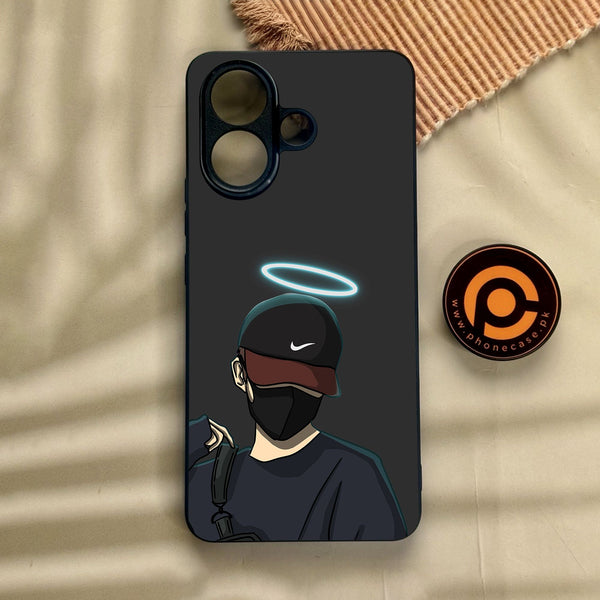 Vivo V60 Lite  - Anime Series Design 4 - Premium Metal Printed Soft Bumper Shock Proof Case