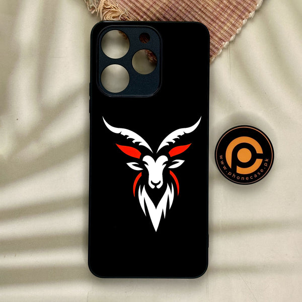 Realme Note 70 - Minimalistic Design 4 - Premium Metal Printed Soft Bumper Shock Proof Case