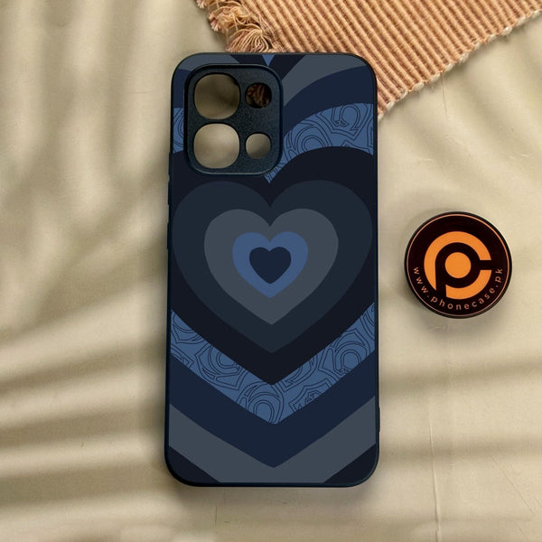 Oppo A6 Pro - Heart 2.0 Design 6 - Premium Metal Printed Soft Bumper Shock Proof Case