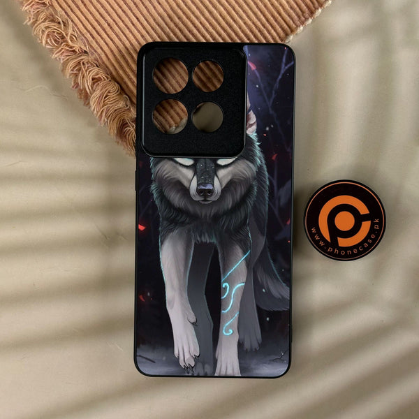 Motorola Moto G86 - Wolf Design 8 - Premium Metal Printed Soft Bumper Shock Proof Case