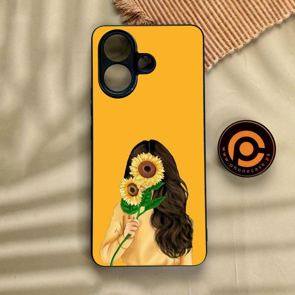 Vivo V60 Lite  - Anime Girls Design 7 - Premium Metal Printed Soft Bumper Shock Proof Case