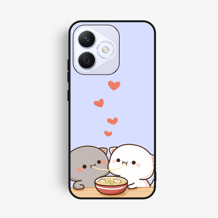 Honor X60i - Cute Bubu Dudu Design 10 - Premium Metal Printed Soft Bumper Shock Proof Case