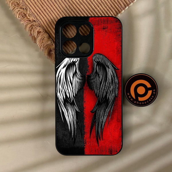 OnePlus Turbo 6 - Angel 2.0 Design 10 - Premium Metal Printed Soft Bumper Shock Proof Case