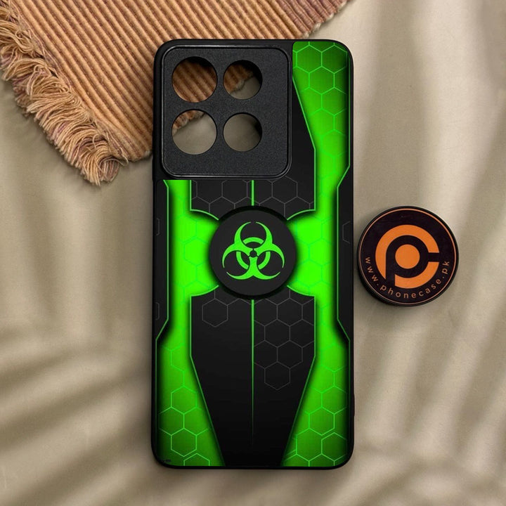 Motorola Moto G56 - Biohazard Design 3 - Premium Metal Printed Soft Bumper Shock Proof Case