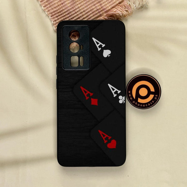 Xiaomi Redmi K60 Pro - Black Art Design 5 - Premium Metal Printed Soft Bumper Shock Proof Case