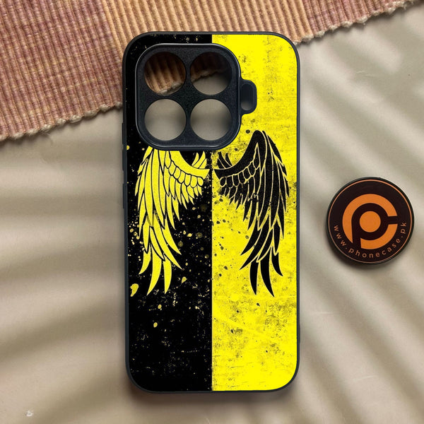 Xiaomi 17T Pro - Angel 2.0 Design 1 - Premium Metal Printed Soft Bumper Shock Proof Case
