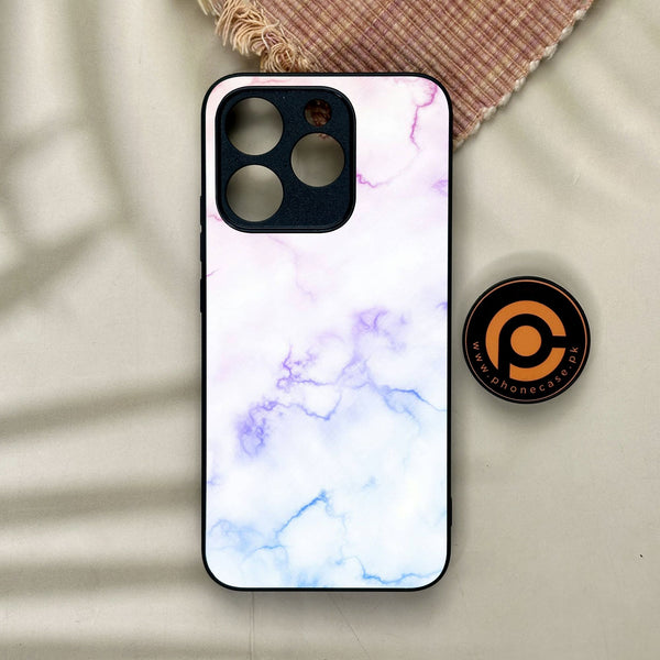 Realme 15T - White Design 2 - Premium Metal Printed Soft Bumper Shock Proof Case