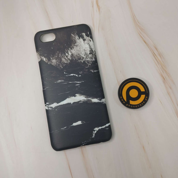 Vivo Y83 Black Marble Glass Premium Printed hard case CS-27306